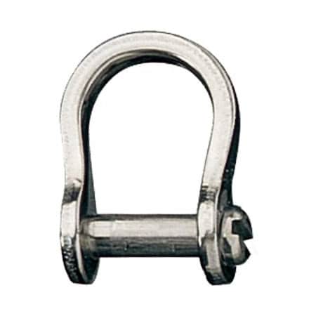 RONSTAN Shackle, Bow, Slotted Pin 3Mm X 13Mm X 9Mm RF613S